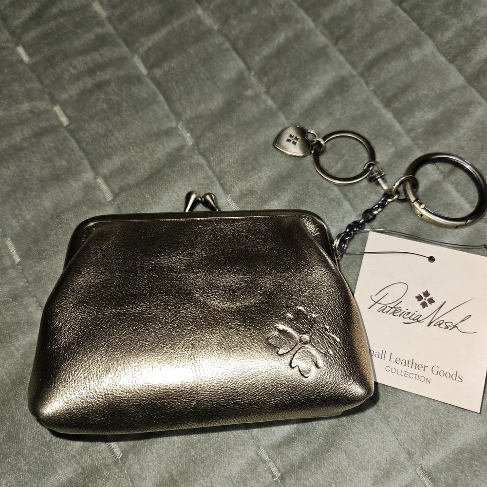 Patricia Nash Gold Key & Card Holder